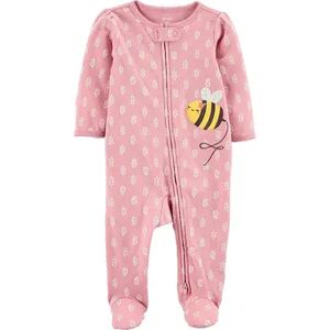 Baby Girl Carter's Bumble Bee Sleep & Play, Infant Girl's, Size: Newborn, Pink