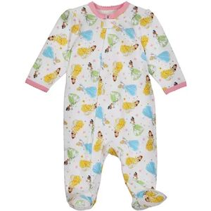 Licensed Character Disney Princess Baby Girl Sleep & Play, Infant Girl's, Size: 0-3 Months, White