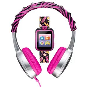 Playzoom iTech Jr. Kids' Smart Watch & Headphones Set, Multicolor, Large