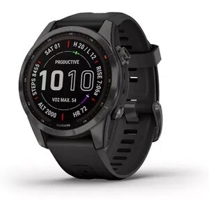 Garmin fenix 7 Solar Multisport GPS Smartwatch, Grey, Small