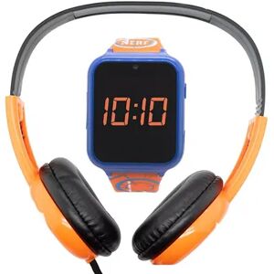 Hasbro NERF iTime Kids' Smart Watch & Headphone Set - NRF40002KL, Orange, Large