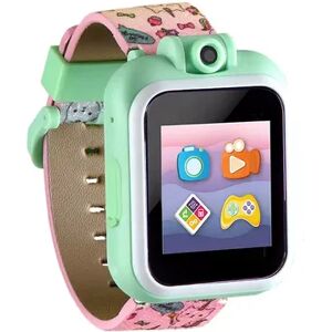 PlayZoom 2 Kids' Tie Dye Unicorn Cats & Ice Cream Print Smart Watch, Multicolor, Large