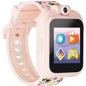 iTouch Playzoom 2 Kids' Blush Meow Cat Pattern Smart Watch, Pink, 41MM