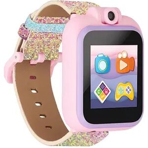 iTouch Playzoom 2 Kids' Textured Rainbow Glitter Smart Watch, Multicolor, 41MM