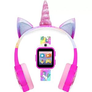 iTouch PlayZoom 2 Kids' Unicorn Smart Watch & Headphones Set, Boy's, Size: 41MM, Multicolor