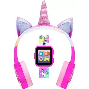 iTouch PlayZoom 2 Kids' Unicorn Smart Watch & Headphones Set, Boy's, Size: 41MM, Multicolor