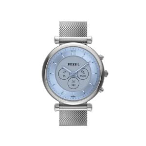 Fossil Women's Hybrid Silver Mesh Smart Watch, Large