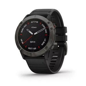 Garmin fenix 6X Sapphire Multisport GPS Smartwatch, Dark Grey