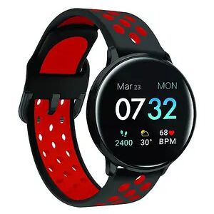 iTouch Sport 3 Perforated Band Fitness Smart Watch, Red, Large