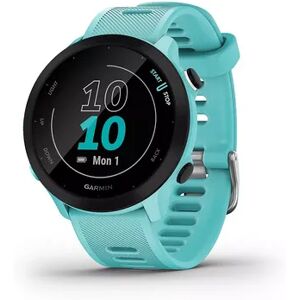 Garmin Forerunner 55 GPS Running Smartwatch, Turquoise/Blue