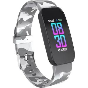 iTouch Gray Camo Strap Touchscreen Smart Watch, Grey, Large