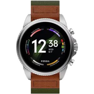 Fossil Gen 6 Brown Strap Men's Smart Watch - FTW4068V, Large