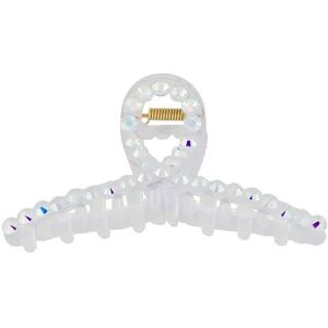 SO White Hair Clip, Multicolor