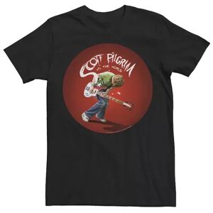 Licensed Character Men's Scott Pilgrim Vs. The World Bass Solo Logo Graphic Tee, Size: Medium, Black