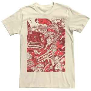 Marvel Men's Marvel Omega Red Vs. Wolverine Tee, Size: Small, Natural