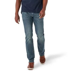 Men's Lee Extreme Motion Straight-Leg Jeans, Size: 36X34, Med Blue