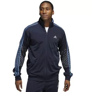 Men's adidas Tricot Novelty Track Jacket, Size: Small, Dark Blue