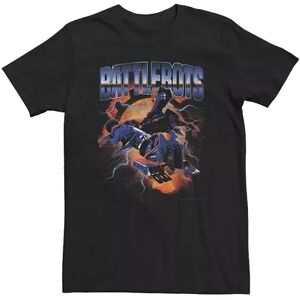 Licensed Character Big & Tall BattleBots Robots Explosion Collage Tee, Men's, Size: XL Tall, Black