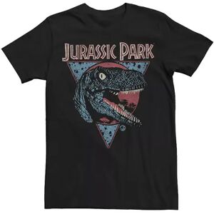 Licensed Character Men's Jurassic Park New Wave Raptor Icon Tee, Size: Medium, Black