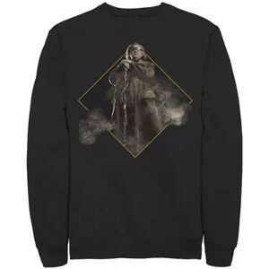 Men's Harry Potter Alastor Mad Eye Moody Character Portrait Fleece Graphic Pullover, Size: XL, Black