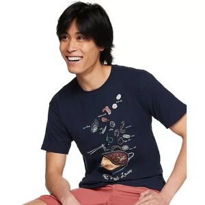 Licensed Character Men's Pho Hot Pot Food Tee, Size: Small, Blue