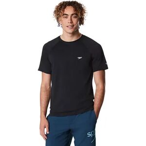 Speedo Men's Speedo Logo Swim Tee, Size: XL, Black