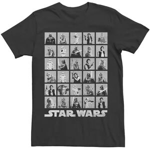 Licensed Character Men's Star Wars Vintage Photo Shoot Graphic Tee, Size: Medium, Black