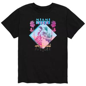 Licensed Character Men's Miami Vice Tee, Size: Large, Black