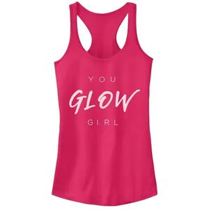 Unbranded Juniors' Fifth Sun Glow Girl Racerback Tank, Girl's, Size: Small, Pink