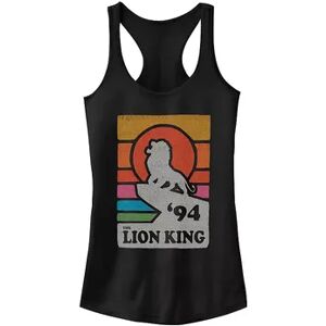 Licensed Character Juniors' Disney's Lion King Vintage Silhouette Poster Tank, Girl's, Size: Medium, Oxford