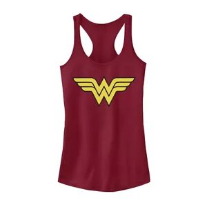 Licensed Character Juniors' DC Comics Wonder Woman Classic Logo Tank Top, Girl's, Size: Large, Green