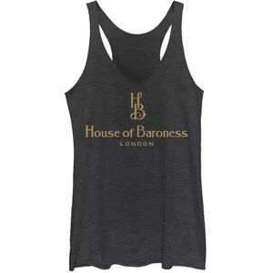 Licensed Character Disney's Cruella Juniors' House Of Baroness London Logo Graphic Tank Top, Girl's, Size: XXL, Oxford