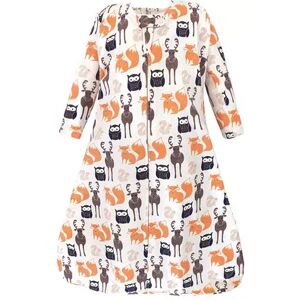 Hudson Baby Infant Boy Long Sleeve Cotton Jersey Sleeping Bag, Forest, Infant Boy's, Size: 6-12Months, Drk Orange