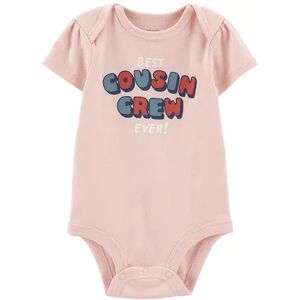 Baby Girl Carter's Cousin Short-Sleeve Bodysuit, Infant Girl's, Size: 6 Months, Pink