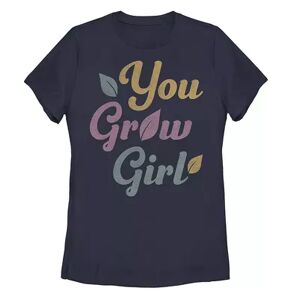 Unbranded Juniors' You Grow Girl Graphic Tee, Girl's, Size: Medium, Blue