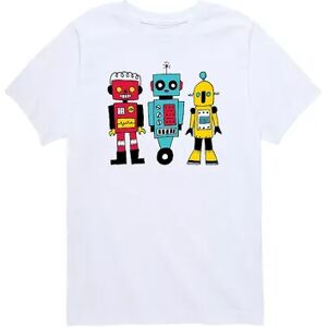 Licensed Character Boys 8-20 Robots Graphic Tee, Boy's, Size: Large, White