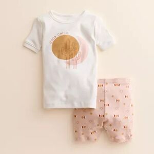 Baby & Toddler Little Co. by Lauren Conrad Organic 2-Piece Pajama Set, Toddler Boy's, Size: 6 Months, Light Pink