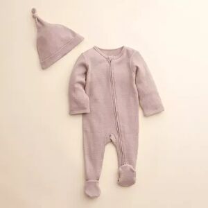Baby Little Co. by Lauren Conrad Sleep & Play & Hat Set, Infant Boy's, Size: 3 Months, Lt Purple