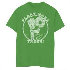 Marvel Boys 8-20 Marvel Guardians Of The Galaxy Groot Plant More Trees Graphic Tee, Boy's, Size: XS, Med Green