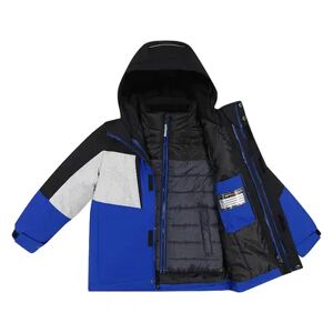 Boys 4-20 ZeroXposur Tracker 3-in-1 Systems Heavyweight Jacket, Boy's, Size: XL (14/16), Blue