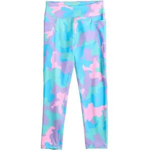 Girls 7-16 Tek Gear Core Performance Leggings, Girl's, Size: 14 PLUS, Light Pink