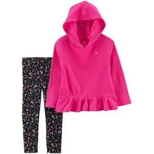Baby Girl Carter's Thermal Hooded Tee & Leggings Set, Girl's, Size: 18 Months, Assorted