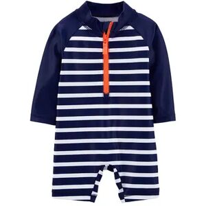 Baby Boy Carter's Carter's Striped Rashguard, Infant Boy's, Size: 24 Months, Blue
