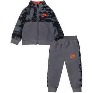 Baby Boys Nike Sportswear Club Camo Tricot Set, Boy's, Size: 24 Months, Med Grey