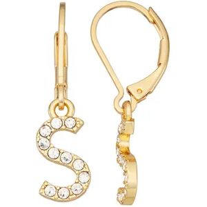 Nine West Pave Leverback Earrings, Women's, Gold