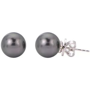 Men's PearLustre by Imperial Sterling Silver Tahitian Cultured Pearl Stud Earring, White