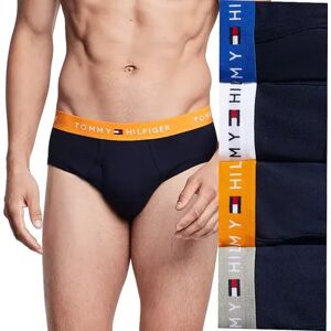 Men's Tommy Hilfiger 4-pack Cotton Classic Briefs, Size: Medium, Drk Orange