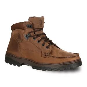 Rocky Outback Men's Waterproof Work Boots, Size: 10.5, Brown