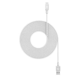 mophie Type A To Type C Cable 10 ft., White