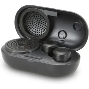 iLive Truly Wireless Earbuds with Speaker, Black